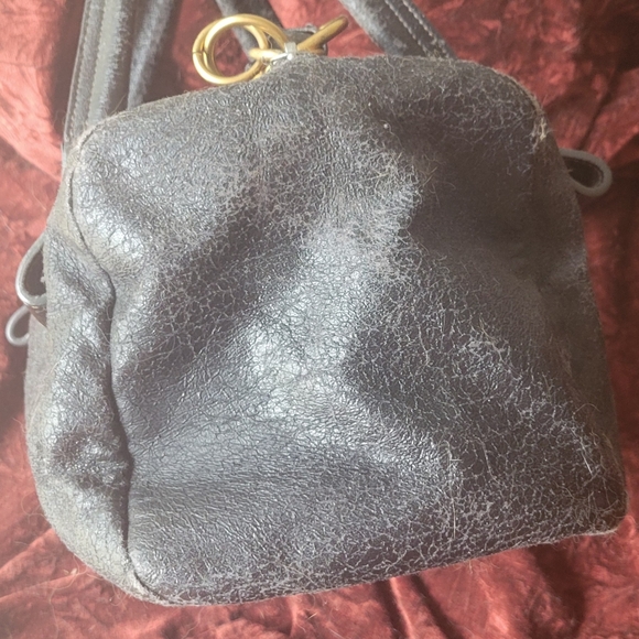☆RESERVRD☆ Vintage Chloe Eclipse Distressed Leather Boston Bag - Picture 4 of 16